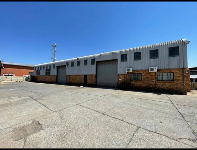 INDUSTRIAL PROPERTY TO RENT IN HENNOPSPARK